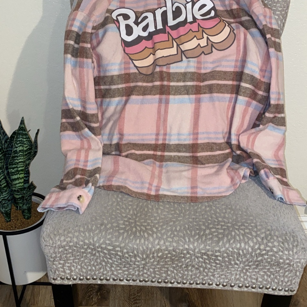 Barbie flannel